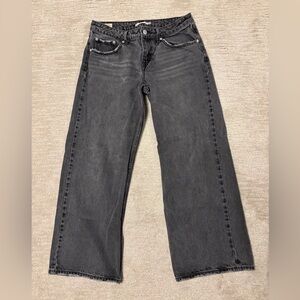 Levi’s Low and Loose 30x30 Faded Black Wide Leg Jeans